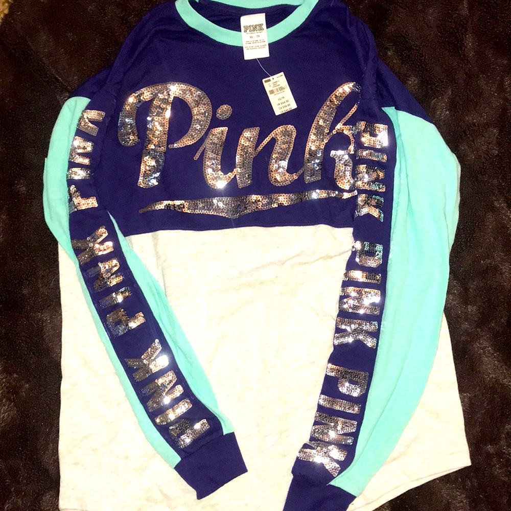 PINK sequin shirt
